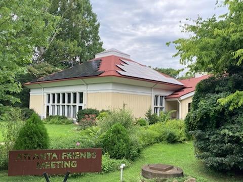 Atlanta Friends Meetinghouse solar