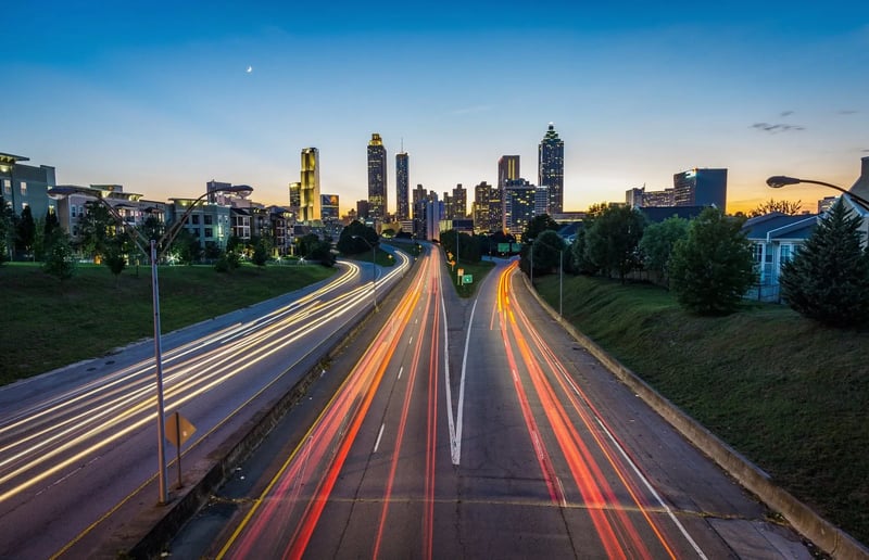 Drawdown Georgia- Atlanta Skyline