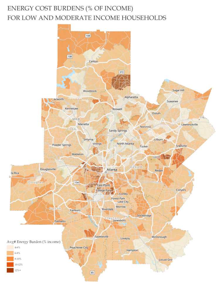 Drawdown Georgia- SEEA Energy Burden Metro Atlanta 