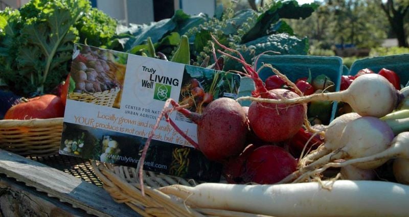 Truly Living Well farm produce