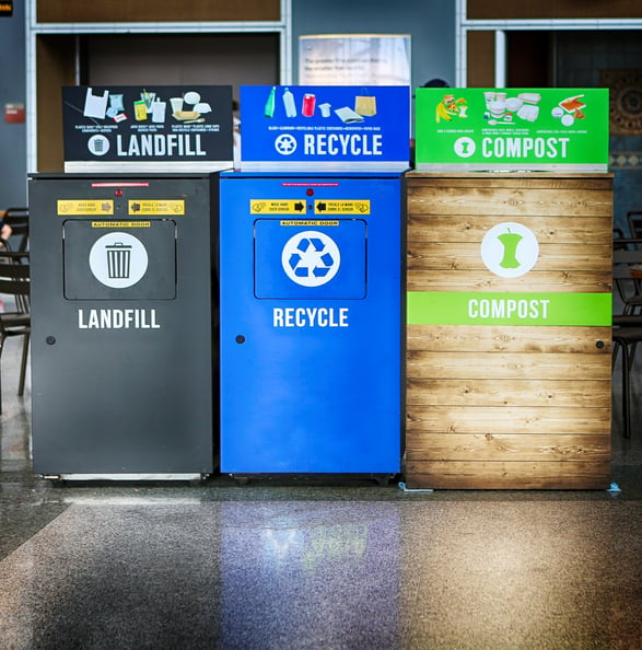 landfill recycling compost bins