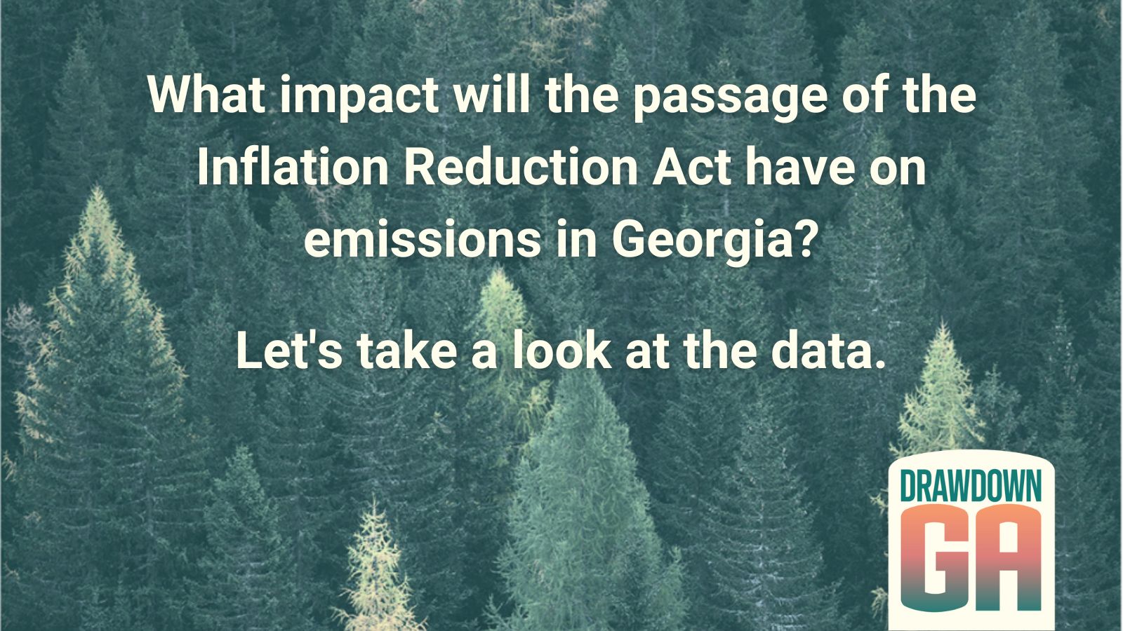 Explore the Climate Impact of the Inflation Reduction Act with the GHG Emissions Tracker